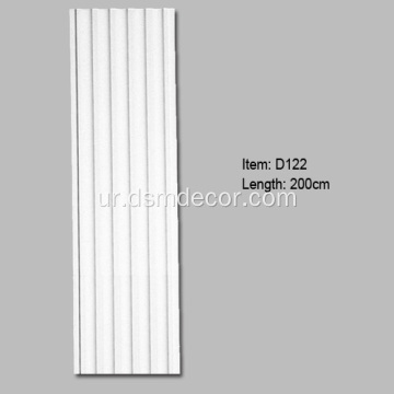 Polyurethane Fluted آرائشی Pilasters